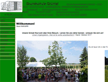 Tablet Screenshot of grundschulegruental.de